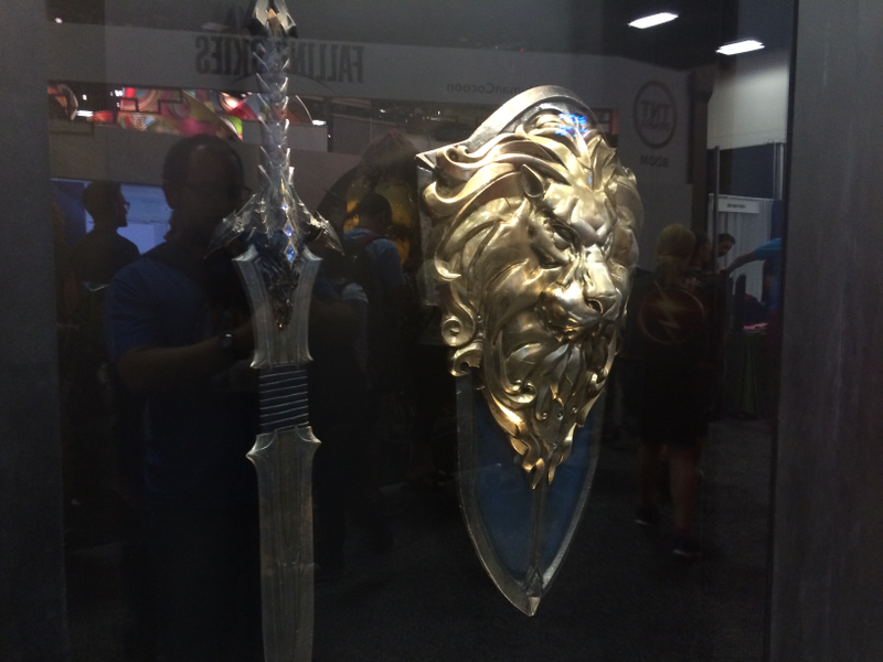 Illustration for article titled Behold The Warcraft Movie's Doomhammer, Lion Shield, And Dragon Sword